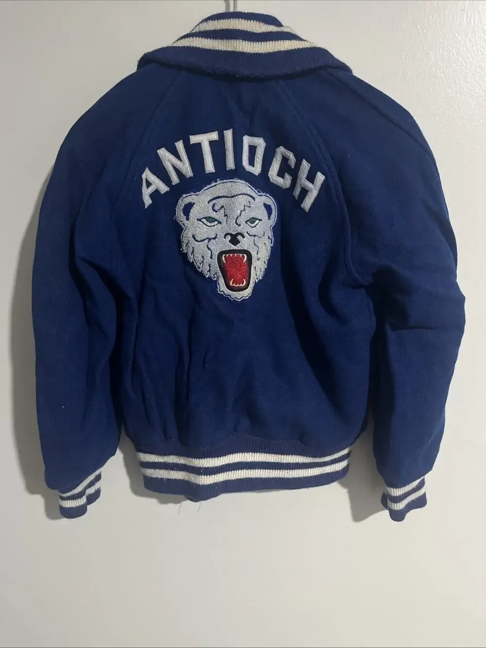 RARE VTG 1950s Nashville Tennessee Antioch High School Letterman Jacket Small